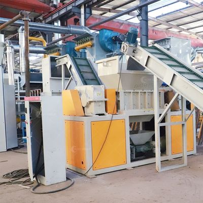 Máquina de reciclagem de painéis solares de 200-1000 kg/h para esmagamento e separação de células fotovoltaicas