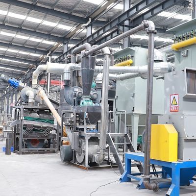 Planos de reciclagem de placas base de portáteis de 150 kg-1000 kg de capacidade com componentes principais de PLC