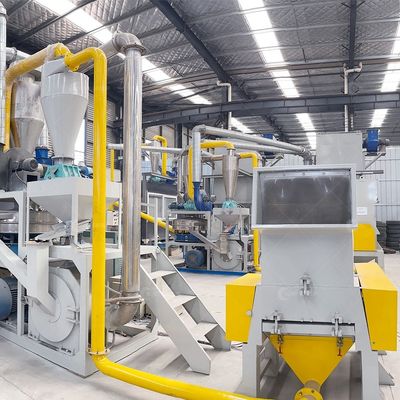 Máquina de separação de plástico de alumínio para o mercado de reciclagem de borbulhas médicas de sucata