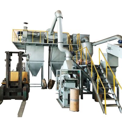 Máquina de reciclagem de módulos de bateria de lítio de carrinho de bateria de produção de concha macia e dura 6000 kg Peso