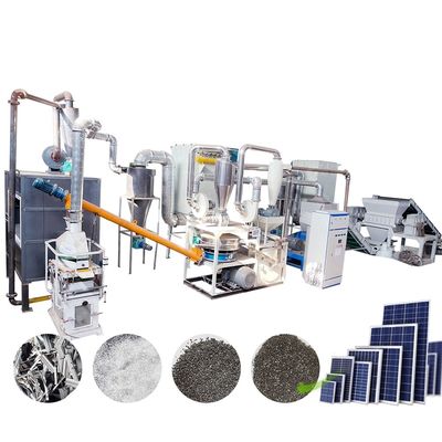 Revolucione o seu processo de reciclagem com a solução de reciclagem de células solares de 220v/380v