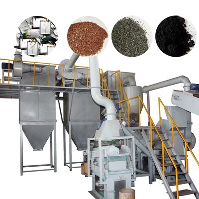 Máquina de reciclagem de módulos de bateria de lítio Processo profissional personalizado em bom estado