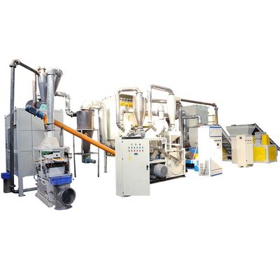 Máquina de reciclagem de painéis solares fotovoltaicos de 7500 kg de peso para soluções de reciclagem ecológicas