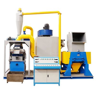 Equipamento de reciclagem de cabos de cobre Granulador de triturador Máquina de granulação com alta produtividade