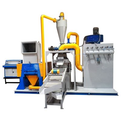 Máquina de reciclagem automática de triturador de fios de sucata 100% de puridade de cobre com taxa de triagem de 99%