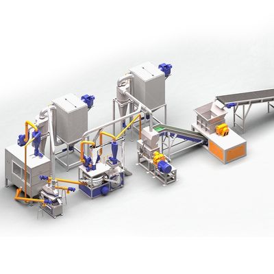 Equipamento de reciclagem de painéis fotovoltaicos para soluções sustentáveis