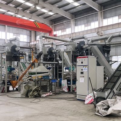 Máquina de reciclagem de baterias de lítio para computadores