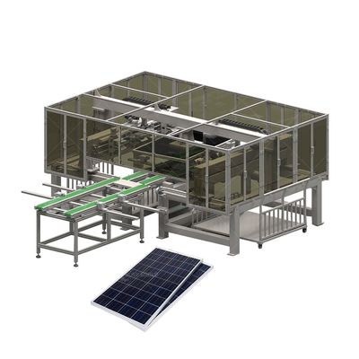 Instalação de Reciclagem Solar de Geração Incluindo Máquina de Remover Estruturas de Alumínio