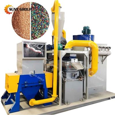 Máquina de reciclagem de fio de cobre de última geração para processamento de diâmetro 0,2-20 mm