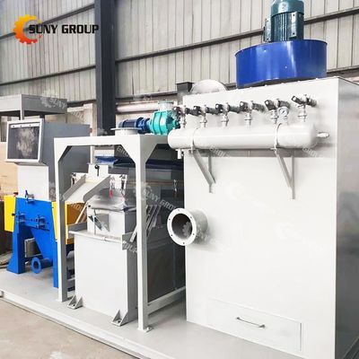Máquina de reciclagem de fio de cobre de última geração para processamento de diâmetro 0,2-20 mm