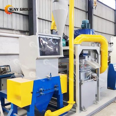Máquina de reciclagem de fio de cobre de última geração para processamento de diâmetro 0,2-20 mm