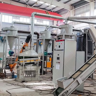 Equipamento totalmente automático de separação de massa negra para linha de reciclagem de baterias de lítio para automóveis
