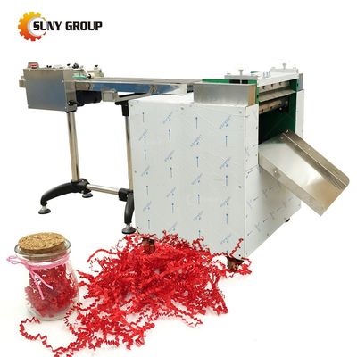 Caixa de embalagem de presente Mini Modelo de triturador de papel com função de corte de tira e tira de papel