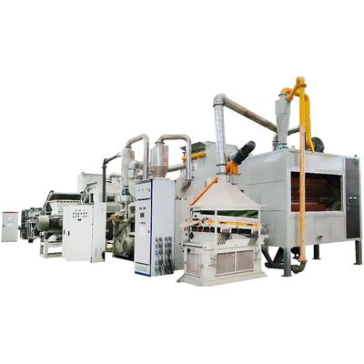Máquina de reciclagem de painéis solares de capacidade de 200-1000 kg/h para a recuperação de chapas fotovoltaicas ecológicas