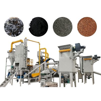 Máquina de reciclagem de pó de mistura de lítio e grafito de cobalto para baterias de portáteis móveis fabricadas