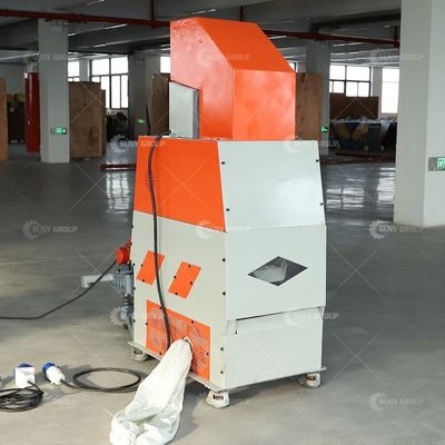 Granulador de fio de cobre de 30 a 50 kg/h de capacidade para fixação de fios de cabo Reciclagem de fios de resíduos