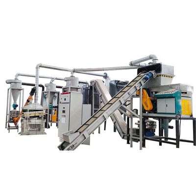 Equipamento avançado de reciclagem de baterias de lítio para separação de baterias móveis