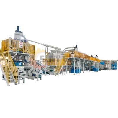Máquina de separação de baterias de iões de lítio de 200-1000 kg/h para reciclagem de cobre e alumínio
