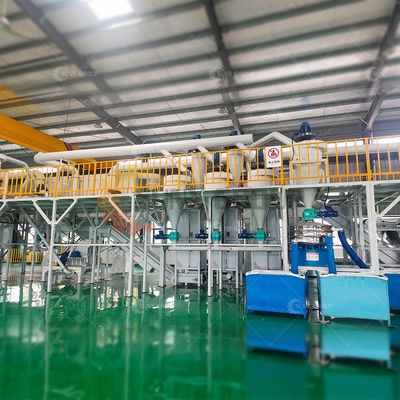 Equipamento de reciclagem de pequenas baterias de sucata de ácido vegetal com potência de 25 kW