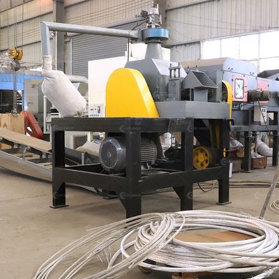 Equipamento de reciclagem de fios/cabeças de descolagem Separador de fios de núcleo de aço e de alumínio