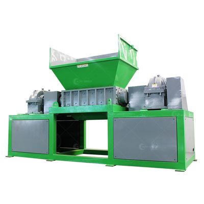 800-5000kg/h Capacidade Triturador de dois eixos para latas de alumínio Máquina de trituração de sucata de metal