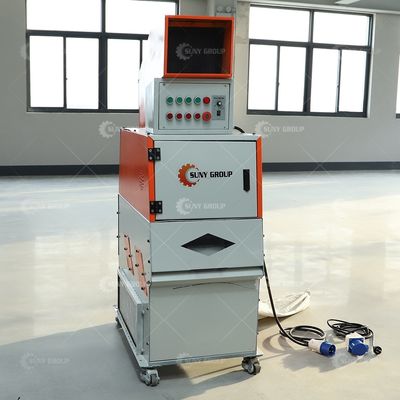Máquina de separação de fios para reciclagem de sucata de cabos Granulador Capacidade 30-50 kg/h