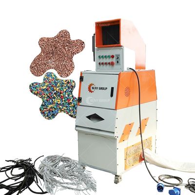 Máquina de separação de fios de cobre para instalações de fabrico de granulador e separador de sucata