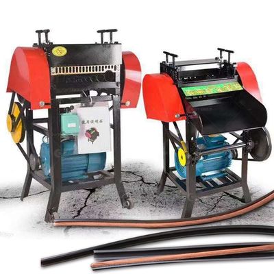 Máquina automática de corte e descolagem de fios