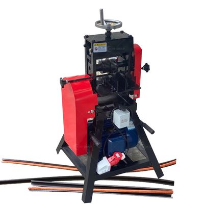 Máquina automática de corte e descolagem de fios