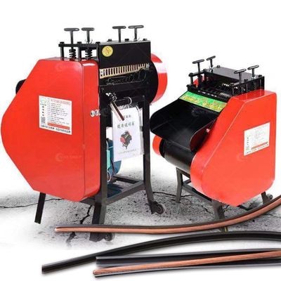 Máquina automática de corte e descolagem de fios