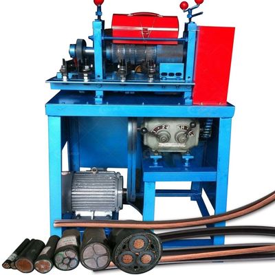 Máquina automática de corte e descolagem de fios