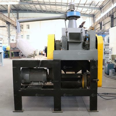 Máquina de separação e reciclagem de fios de aço revestidos de alumínio a motor