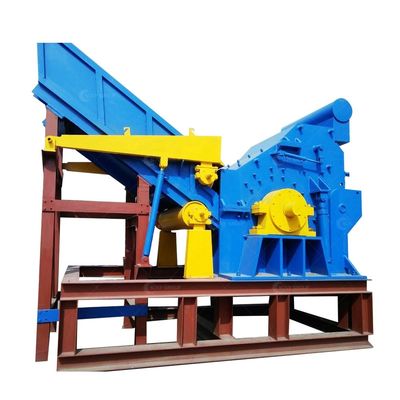 Triturador de metais de aço de diâmetro rotativo de 1000 mm para processamento de sucata de metal