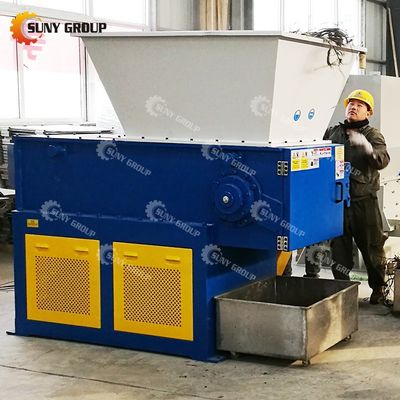 9CrSi/D2/SKD-11 Blades Shredder de eixo único para necessidades industriais de trituração