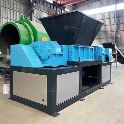 Pequena máquina de trituração de resíduos eletrônicos Resíduos de pneus de ferro Resíduos de metal com 15000W de potência