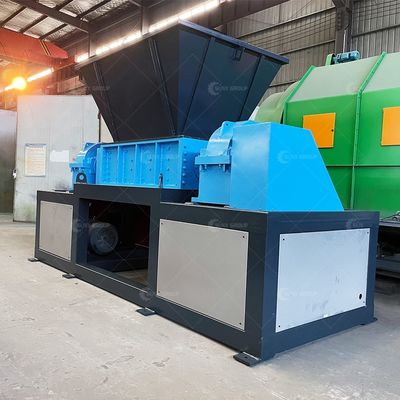 Pequena máquina de trituração de resíduos eletrônicos Resíduos de pneus de ferro Resíduos de metal com 15000W de potência