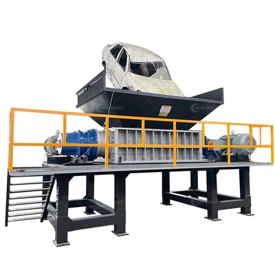 15kW Power Metal Scrap Shredder com grande capacidade e design fácil de usar