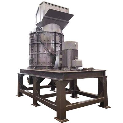 Máquina de trituração de resíduos de aço com trituração por martelo vertical e peso unitário de 40 kg