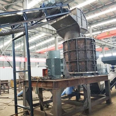 Máquina de trituração de resíduos de aço com trituração por martelo vertical e peso unitário de 40 kg