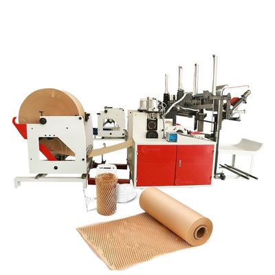 Máquina automática de fabricação de núcleos de honeycomb de papel para trituração de papel e outros materiais
