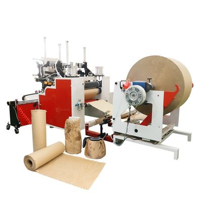 Máquina automática de fabricação de núcleos de honeycomb de papel para trituração de papel e outros materiais