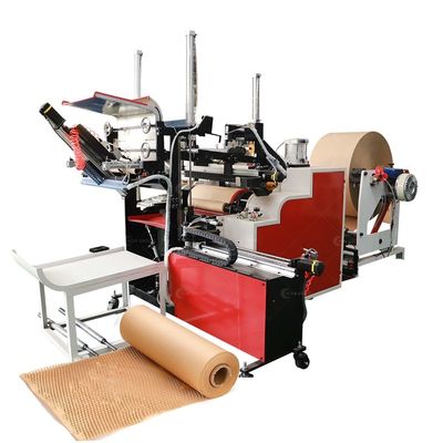 Máquina automática de fabricação de núcleos de honeycomb de papel para trituração de papel e outros materiais