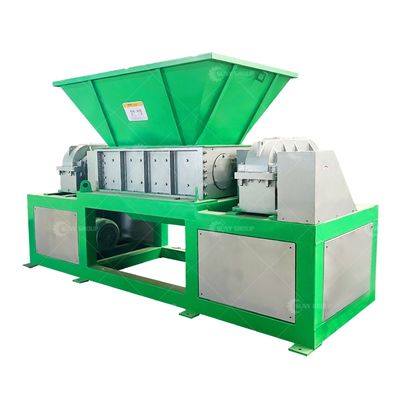 9CrSi/D2/SKD-11 Blades Double Shaft Shredder para reciclagem de resíduos de pneus de alta capacidade