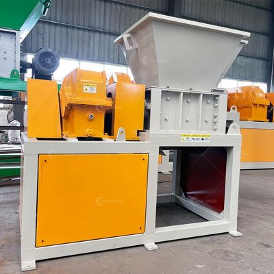 Triturador de resíduos multifuncional Triturador de plástico 30-50kg Máquina de trituração de eixo duplo mini personalizada