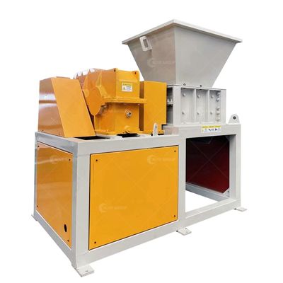 Triturador de resíduos multifuncional Triturador de plástico 30-50kg Máquina de trituração de eixo duplo mini personalizada