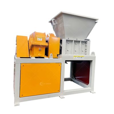 Triturador de resíduos multifuncional Triturador de plástico 30-50kg Máquina de trituração de eixo duplo mini personalizada